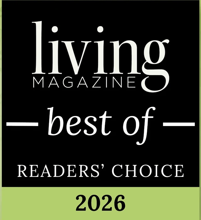 Living Magazine 2026 Best of Readers' Choice award badge